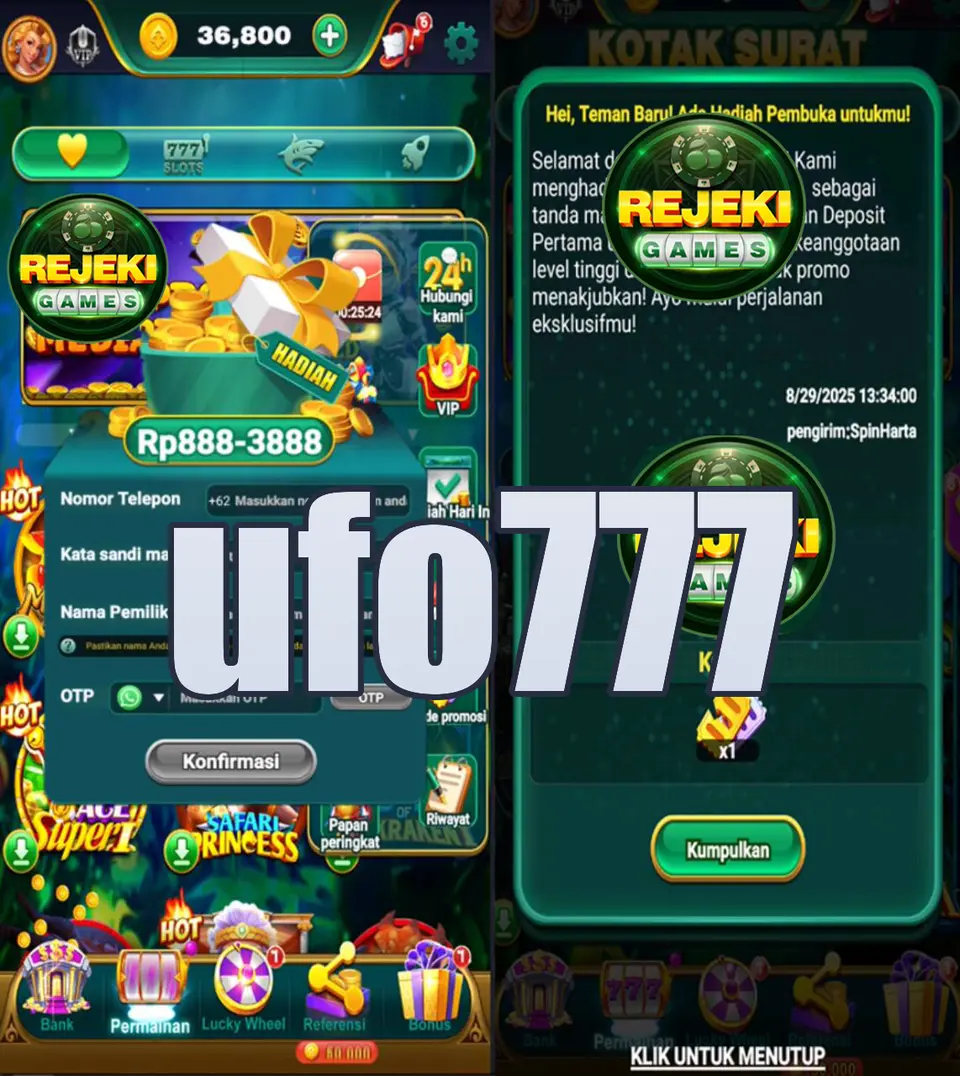 ufo777 Masuk