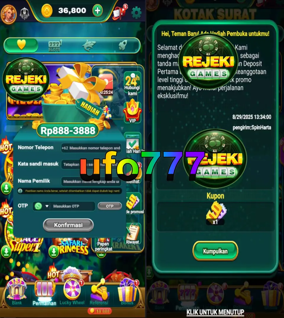 ufo777 Masuk